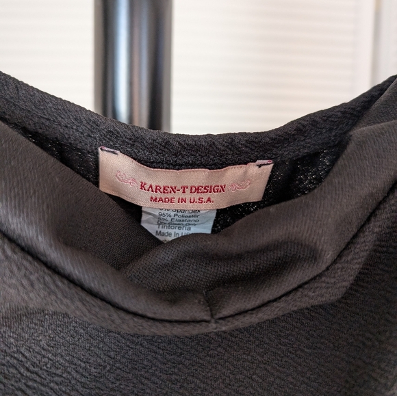 Karen t designs new with tags black jumpsuit. Small . - Picture 4 of 4